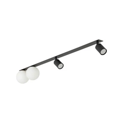 Lampa sufitowa VOX4 2xGU10 2xG9 szer.108cm | Biały - Czarny 10929