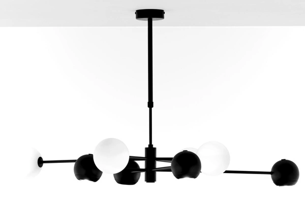 Nowoczesny Żyrandol MOKA wys. 47-69cm 4xG9 4xGU10
14W IP20 | Czarny