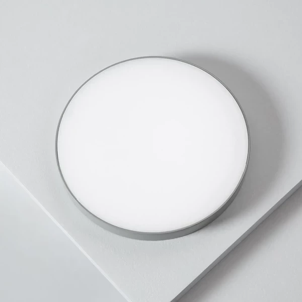 Plafon Łazienkowy LED 19W Okrągły Szary 18cm Ściemnialny Abruzzo Uno