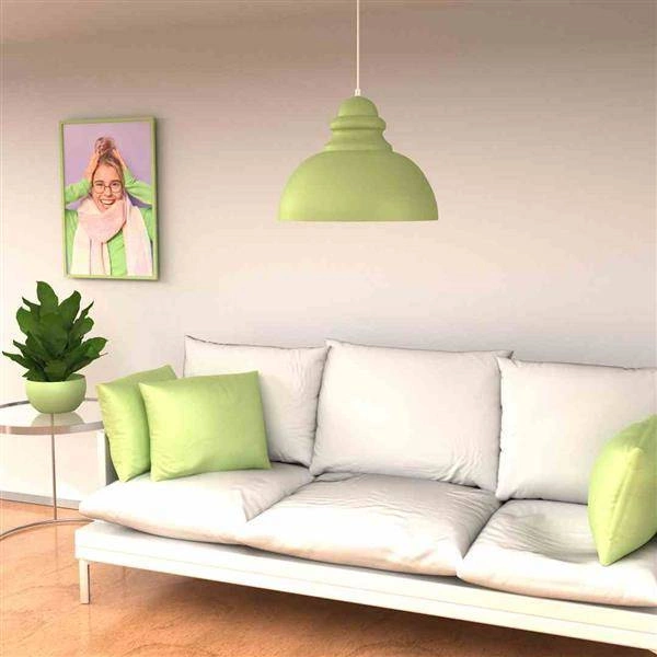 Lampa wisząca CORIN, zielona, 1x60W E27, MLP7983