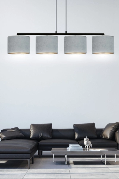 Lampa wisząca Emibig HILDE 4 BL GRAY 1050/4