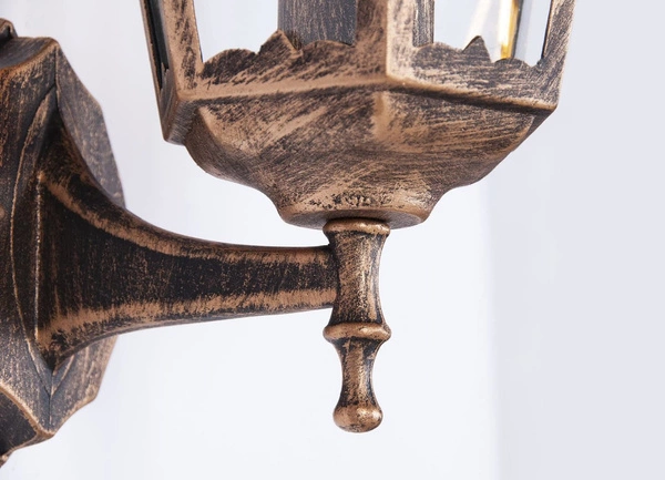 Kinkiet K-5006A UP CZARNY/ZŁOTY z serii LOZANA