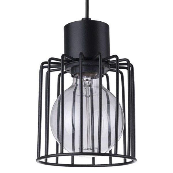 Lampa wisząca LUTO KWADRAT czarna