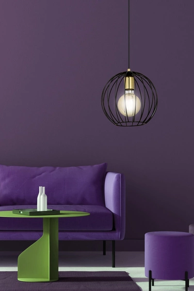 Lampa wisząca Emibig ALBIO 1 Czarny 144/1