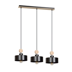 Lampa wisząca Emibig TUNISO 3 Czarny 582/3
