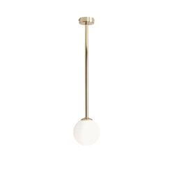 Aldex Lampa sufitowa PINNE MEDIUM GOLD 1080PL_G30_M, złoty/biały, 1x40W E14