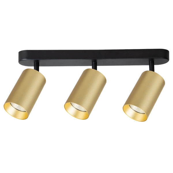 Oprawa Pipe Spot Złoty 3xGU10