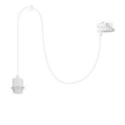 Zawiesie Hang Track Biały 1xE27 3-obwodowy