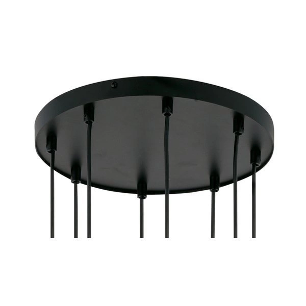 Nowoczesna lampa wisząca SOPEL DUE 8 czarny/złoty 33239