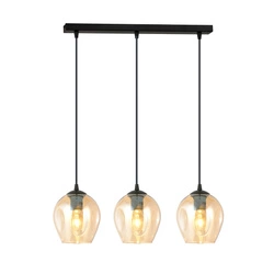 Lampa wisząca Emibig ISTAR 3 BL MIODOWY 677/3