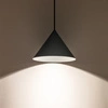 Lampa wisząca ZENITH S UMBRA GRAY śr. 20,5cm GU10 | ciemnoszary 10881
