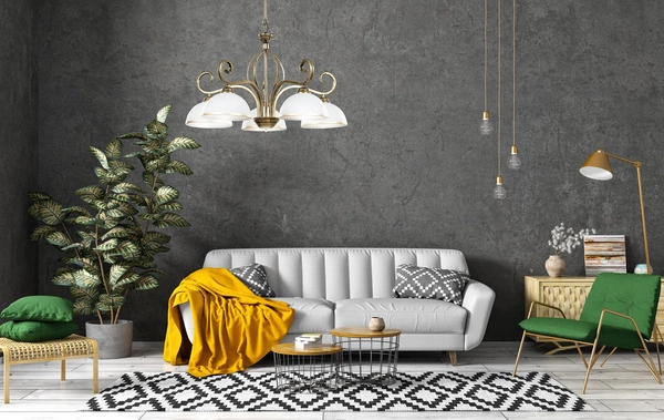 Żyrandol Emibig WIVARA 5 GOLD 149/5