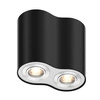 50407-BK RONDOO SL 2 SPOT UP CZARNY/BLACK