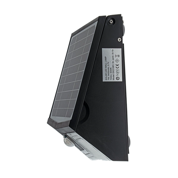 Lampa Solarna Transformer 7W barwa neutralna 4000K z czujnikiem ruchowo zmierzchowym EKO1991