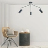 Lampa sufitowa FUTURO III, czarna, 3x35W GU10