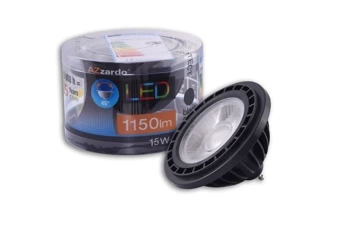Azzardo AZZARDO LED 15W ES111 BK DIMM 4300 LL210151 1876