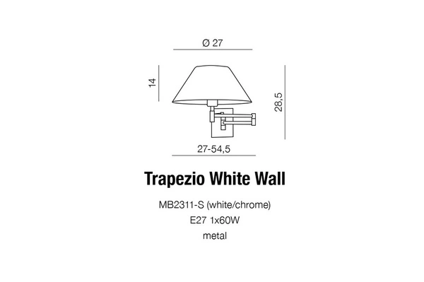 Azzardo TRAPEZIO WALL 1542