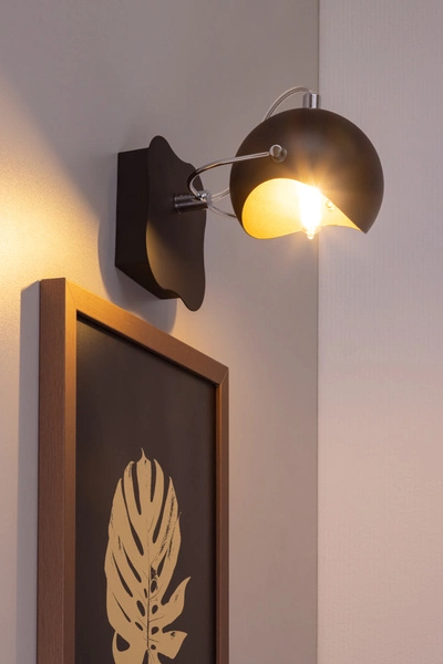 Kinkiet KANA czarno - złoty 2722104