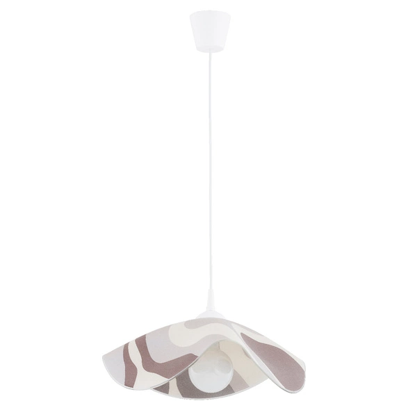 Lampa wisząca ALFA TOLKA BIAŁA 1xE27 48cm | 61441