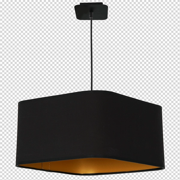 Lampa wisząca NAPOLI BLACK/GOLD 1xE27 ML6368