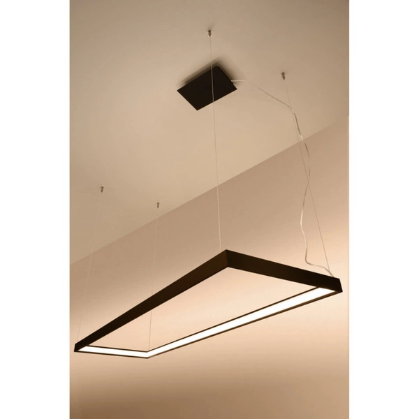 Lampa wisząca TUULA M, czarna, 50W LED, barwa ciepła 3000K, TH.160