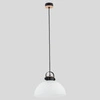 Lampa wisząca ALFA BOLO DREWNIANA 1xE27 30cm | 60605