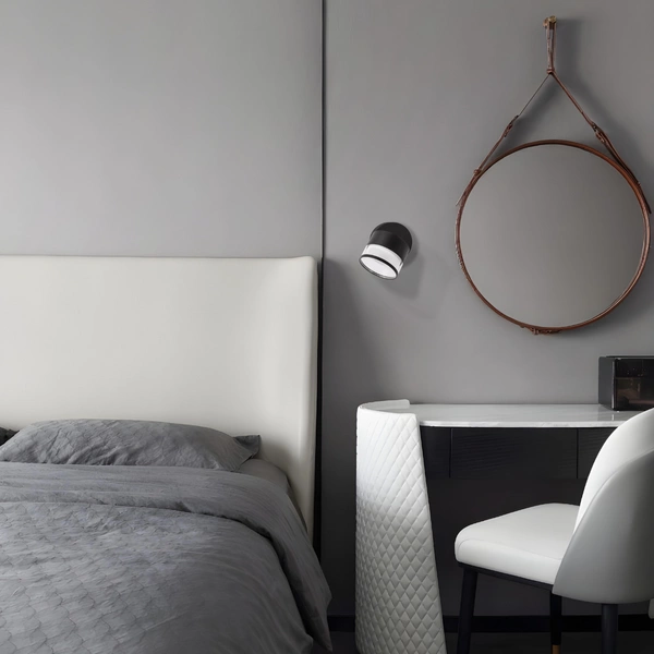 Spot Kendal 2 transparetny / czarny GX53