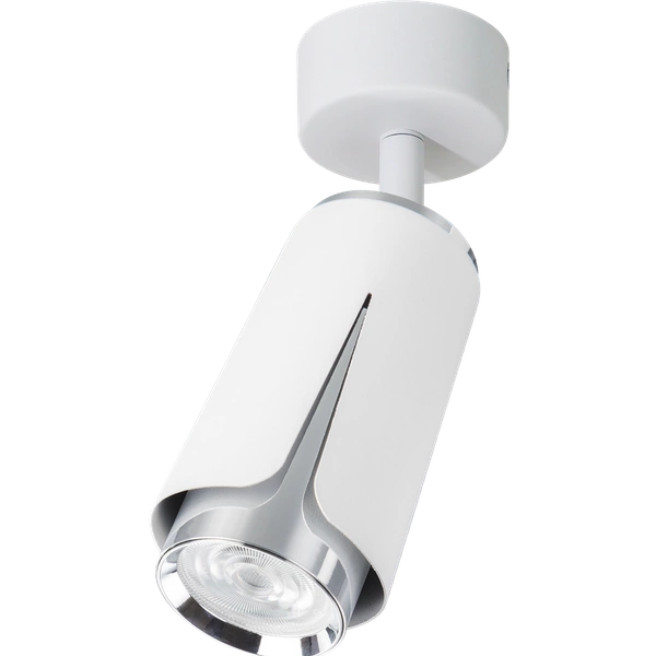 FLOWER WHITE CHROME SPOT 1xGU10