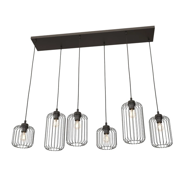 Lampa wisząca Emibig VANDER 6 BL 1365/6