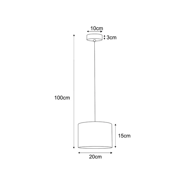 Lampa wisząca K-5200 z serii NICEA