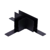 Łącznik T kąt 2 x 90° TYP B natynkowy / zawieszany zestaw 899472 | czarny