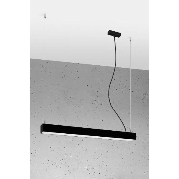 Lampa wisząca PINNE 650 CZARNA 22W barwa neutralna 4000K TH.033