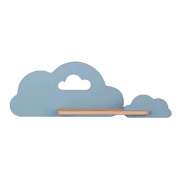 Kinkiet dziecięcy z półką CLOUD 21-75581 niebieska 5W LED barwa neutralna 4000K