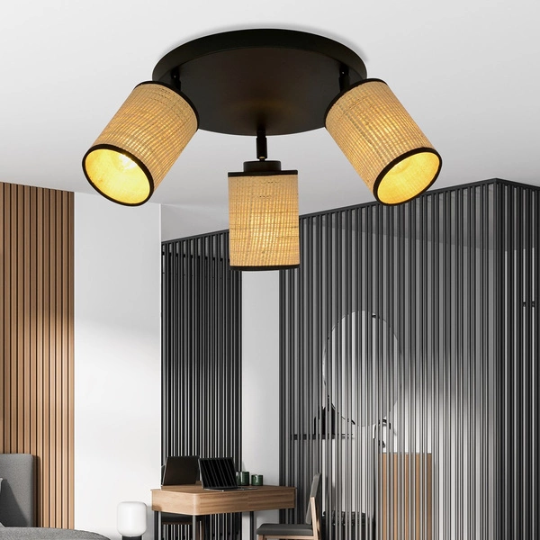 Lampa sufitowa Emibig YOGA 3 PREMIUM Czarny 1151/3PREM