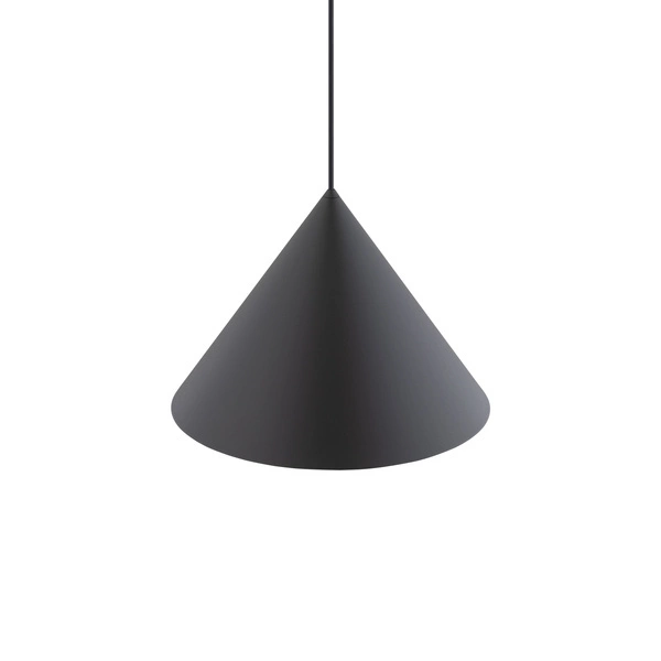 Lampa wisząca ZENITH M UMBRA GRAY śr. 35cm GU10 | ciemnoszary 10879