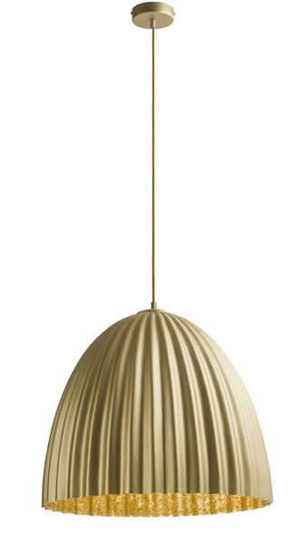 Lampa wisząca TELMA śr. 50 cm E27 60W | złota