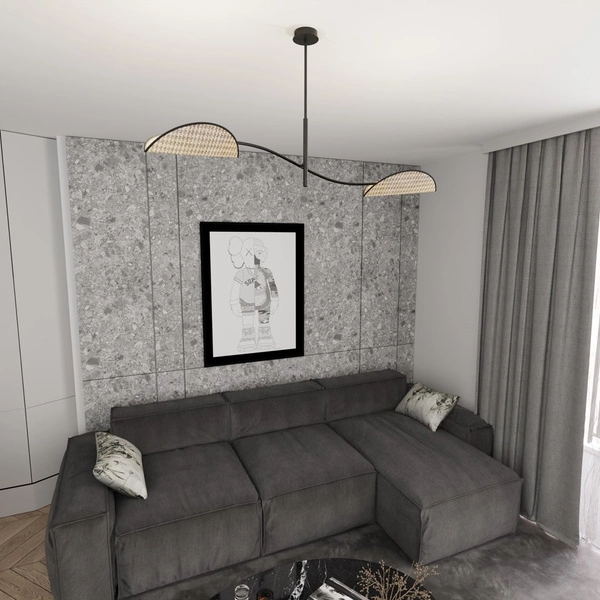 Lampa sufitowa Emibig LOTUS 2 BL NATURAL 1463/2