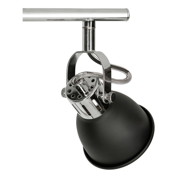 Anita Lampa Sufitowa 3xGU10 Max.50W Chrom Metal/Czarny Metal 2766304