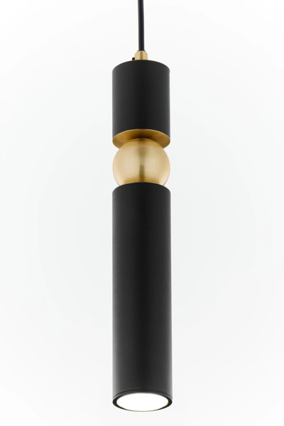 Nowoczesna Lampa wisząca ALAS wys. 120cm 1xG10 14W IP20 | Złoty