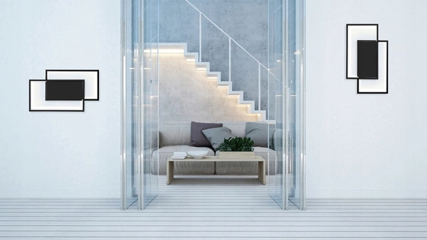 Plafon Modern 48W DL-A02 + Pilot | Czarny