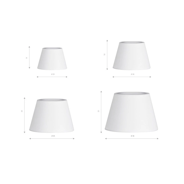 Azzardo SHADE ZF 36 WHITE 2605
