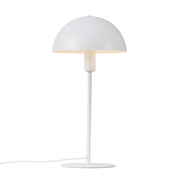Lampa stołowa ELLEN E14 40W Metal | Biały
