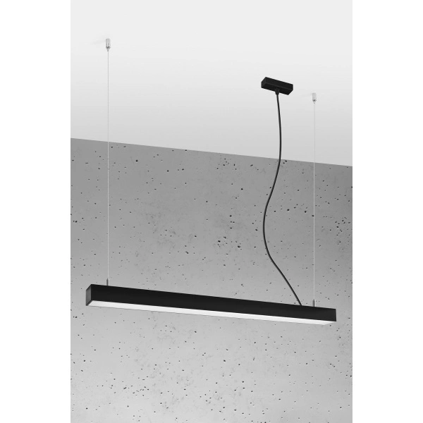 Lampa wisząca PINNE 950 CZARNA 31W barwa neutralna 4000K TH.051