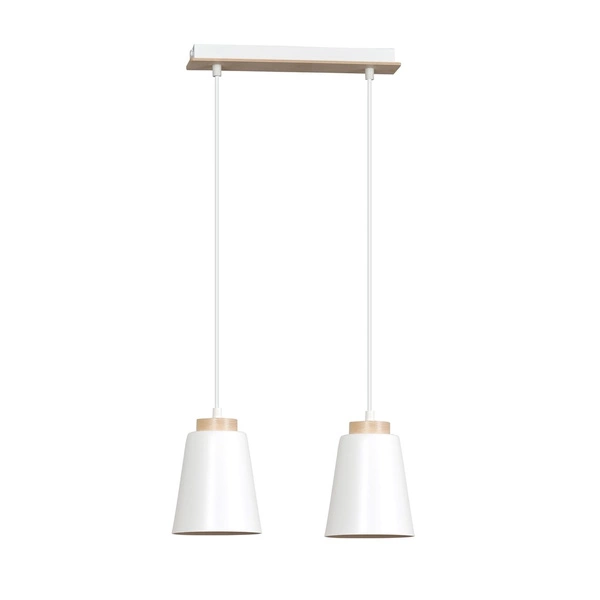 Lampa wisząca Emibig BOLERO 2 Biały 443/2
