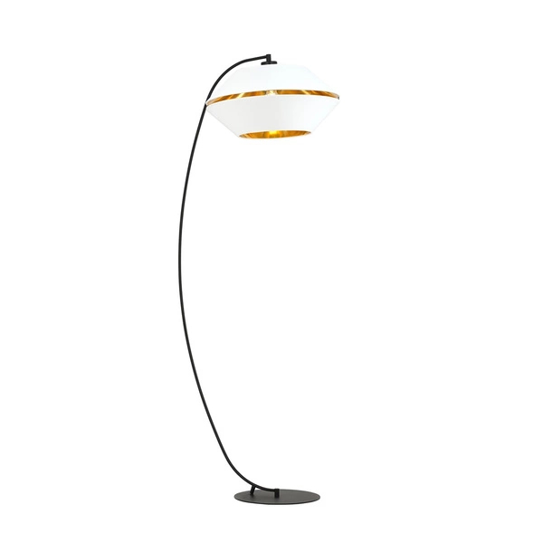 Lampa podłogowa Emibig PIANO LP Biały/GOLD 1182/LP