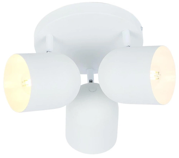 Nowoczesna lampa sufitowa AZURO plafon 98-63274 biała 3xE27