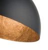 Lampa Sigma Sfera 35 plafon czarny/miedziany 32470