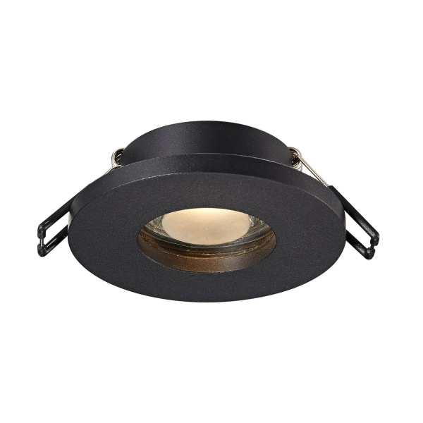 Spot sufitowy do łazienki oczko CHIPA DL GU10 50W IP54 | czarny