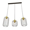 Lampa wisząca Emibig VANDER 3 BL GOLD 1364/3