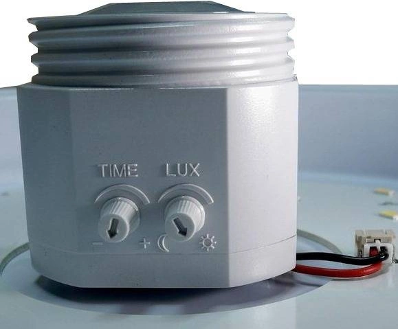 Plafon sufitowy LED MANA ROUND 20W IP20 IK10 czujnik ruchu PIR | biały